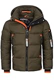 Geographical Norway Herren Winter Jacke warm gefüttert Parka Steppjacke Outdoor gesteppt...