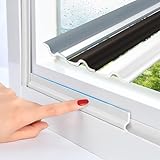 SerDa-Run 236inch/6M Dichtungsband Selbstklebendes für Türen Fenster...