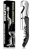 Allpeak Kellner Korkenzieher Wein Kellnermesser - 1PC Weinöffner Weinflaschenöffner Wein...