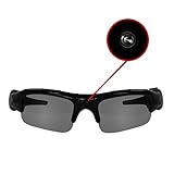 Eaxus® Action Videobrille/Spionbrille/Kamerabrille. Actionkamera mit Sonnenbrille - mini...