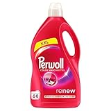 Perwoll Color Waschmittel (80 Waschladungen), Feinwaschmittel reinigt sanft und...