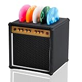 Guitar Picks Holder Box, Amp Speaker Pick Holder mit 5 Celluloid Guitar Picks,...