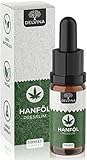 Hanföl Tropfen - Premium Hanf Öl Tropfen - Deutsches Qualitätsprodukt - Omega...