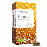 Medicom - Propolis Bio, Gereinigte Bio Propolis Kapseln, Natürlicher...
