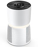 Homvana Luftreiniger Allergiker, H13 HEPA Filter Gegen 99,97% von Staub Schimmel...
