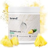 Bromelain hochdosiert | Natürliche Enzyme aus der Ananas by brandl® | 3.000...