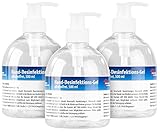 newgen medicals Handdesinfektionsmittel: 3er-Set Hand-Desinfektions-Gels im...