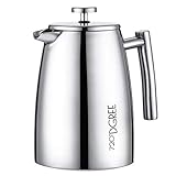720°DGREE Edelstahl French Press “Sunrise“ - 1Liter - BPA-Frei -...