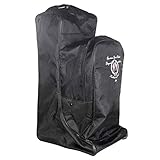 HKM Herren Helmfach-10387 Stiefeltasche mit Helmfach, Schwarz, Einheitsgröße...