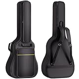 CAHAYA Gitarrentasche Gig Bag 8 mm gepolstert wasserdicht Mit Notenstativtasche...