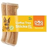 Natural Dog Treats - Natürlicher Kauknochen aus Kaffeeholz für Hunde und...