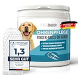 Bettersation Ohrenreiniger Ohrreiniger für Hunde & Katzen 50 Stück [BESTNOTE...