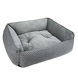 JOEJOY Hundebett Kleine Hunde, Weich& Bequem, Anti-Angst, Flauschig Hundebett,...