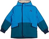 Finkid Moska Mukka Colorblock - Warmer wasserdichter Kinder Winterparka, Größe 100-110 -...