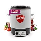 WECK Einkochautomat WAT14 Emaille mit Präzisionsthermostat – 29L Einkochtopf,...
