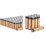 Amazon Basics AA-Alkalibatterien, leistungsstark, 1,5 V, 100 Stück (Aussehen kann...