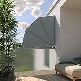 empasa Balkonfächer Sichtschutz Sonnenschutz Balkonsichtschutz Balkonmarkise...