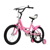 16 Zoll Kinderfahrrad Tretfahrrad für ab 5-8 Jahre Jungen und Mädchen Höhenverstellbar...