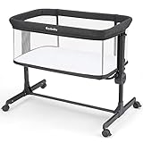 Ezebaby Beistellbett, 2 in1 Baby Bett ab Geburt bis 9 kg, Zustellbett 7...