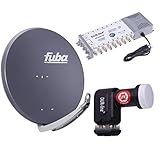 Digital Sat Anlage 16 Teilnehmer | Fuba DAA 850 A Sat-Schüssel 85cm Alu...