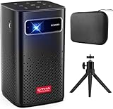 OTHA Mini Beamer WiFi Bluetooth, DLP 3D Mini Projektor 300ANSI Lumens, Android...