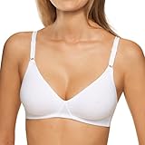 Nur Die Damen Bügelloser BH Baumwoll, 834050, Gr. 95C, Weiß (weiß 030)