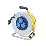 as - Schwabe Kabeltrommel 25 m - Schweizer SEV Typ 13 Stecker - K35 AT-N07 V3V3-F...