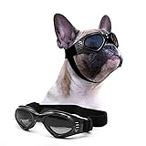 Namsan Hundebrille Verstellbarer Riemen Schutzbrille für Hunde Wasserdicht Winddicht...