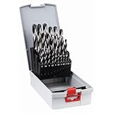 Bosch Professional 25tlg. HSS Spiralbohrer PointTeQ Set (für Metall, ProBox, Zubehör...