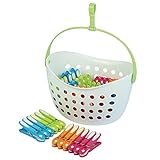Laguelle Korb mit 48 rutschhemmenden Klammern – Französisches Produkt –...