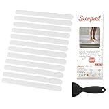 Secopad 24 Stück Transparente Anti-Rutsch Aufkleber, Selbstklebend...