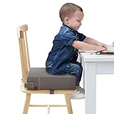 Czrrzl SitzerhöHung Stuhl Kind Flexible Waschbar Zerlegbar Tragbare PU Sitzerhöhung...