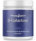 D-Galactose - 100% Galaktose Pulver hochrein mit B-Vitaminen - Mit Pantothensäure für...