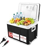 TZS First Austria - Kühlbox 45L elektrisch 12V 230V Anschluss für Auto & Steckdose -...