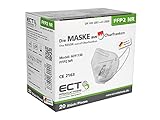 RESP FFP2 Masken CE Zertifiziert aus Deutschland - FFP2 Maske (NR) MADE IN GERMANY - FFP2...
