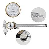 Messschieber 0–15 cm Bereich Hochpräziser Industrie-Edelstahl-Messschieber, Stoßfestes...