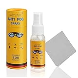 Anti Beschlag Spray, Fog für Brillen Beschlagspray,30ml Hochleistungs...