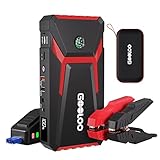 GOOLOO GE2000 2000A 12V Starthilfe Powerbank Supersafe Tragbare LCD Bildschirm...