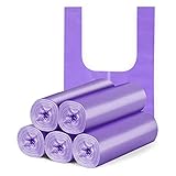 Müllsäcke,5 Rollen Büromüllbeutel | Leicht zugängliche Mini-Müllsäcke für...