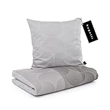 bugatti Bettwäsche 135x200 cm - 100% Baumwolle, Reißverschluss, anschmiegsam, weich &...