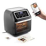 InnovaGoods® Heißluftfriteuse 12L, airfryer 1800W mit +100 Rezepten in DE....