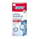 SOS Läuse Shampoo | Beseitigung von Nissen + Kopfläuse | mit natürlichem Wirkstoff für...