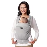 Momcozy Atmungsaktive Netz-Babytrage, ergonomische und leichte Babytrage für...