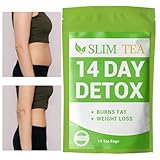 14 Tage Tee Zum Abnehmen, Detox Tee Zum Abnehmen Und Entwässerung, 14 Beutel Fatburner...