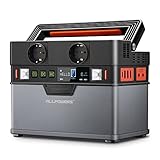 ALLPOWERS Tragbarer Powerstation 288Wh / 78000mAh Mobile Stromversorgung Generatoren 300W...