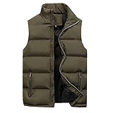 Weste Herren ärmellose Jacke Softshell-weste Steppweste Fleece Weste...