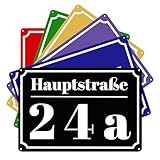 JoyJot Aluminium Hausschild mit Hausnummer, Reflektierend, Modern,...
