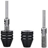 Bestgle runder bohrfutter adapter 2 stück schnell bohrfutter 2.35mm schaft...