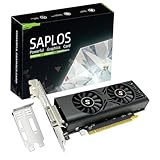 SAPLOS GTX 1050 Grafikkarte für PC, 4GB GDDR5 128-Bit, HDMI DisplayPort DVI-D,...