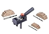 kwb DÜBELPROFI / DÜBELLEHRE - Komplett-Set inkl. CV Holzbohrer und Holz-Dübel -...